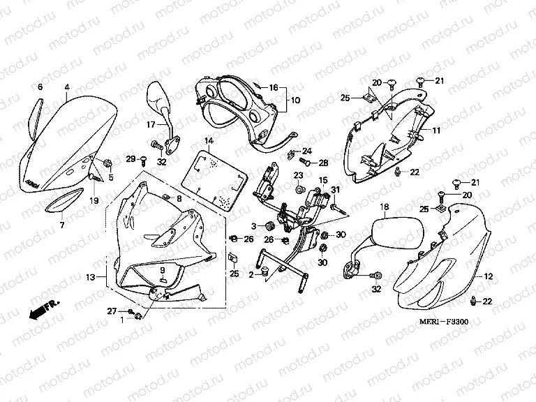F-33 ​​ENGINE HOUSING