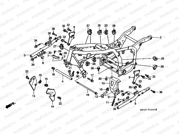 F-33 ​​FRAME HOUSING