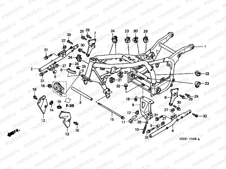 F-33 ​​FRAME HOUSING