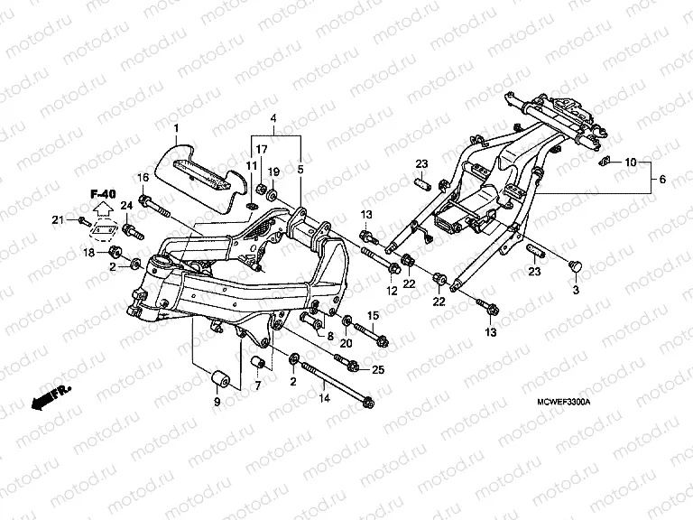 F-33 ​​FRAME HOUSING