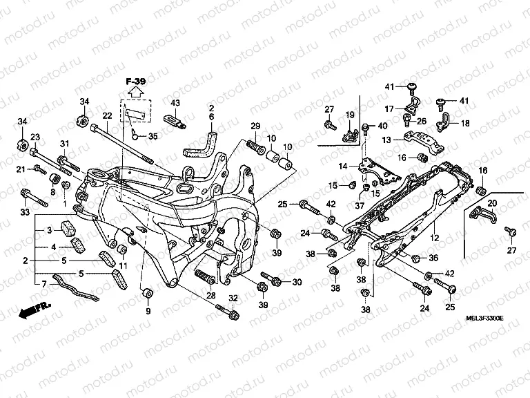 F-33 ​​FRAME HOUSING