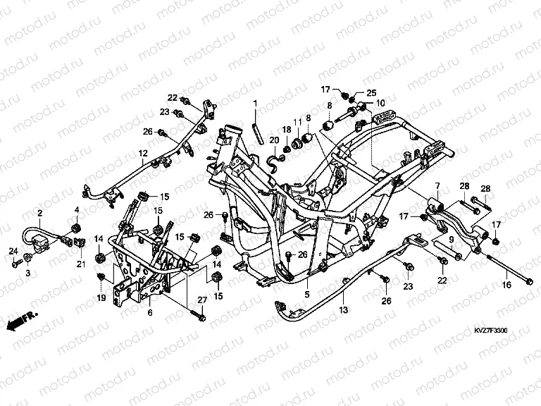 F-33 ​​FRAME HOUSING