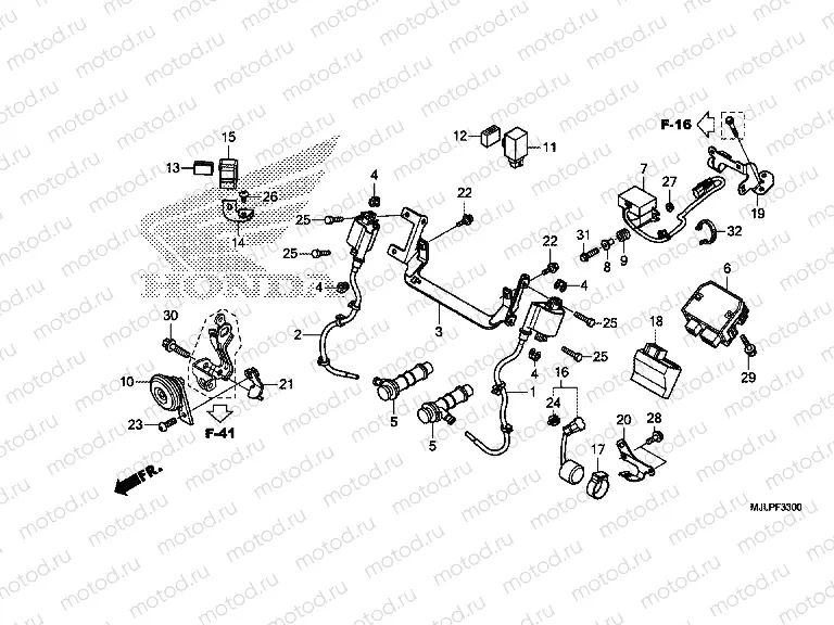 F-33 ​​IGNITION COIL / CONTROL UNIT