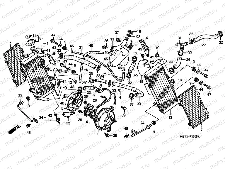F-33 ​​RADIATOR