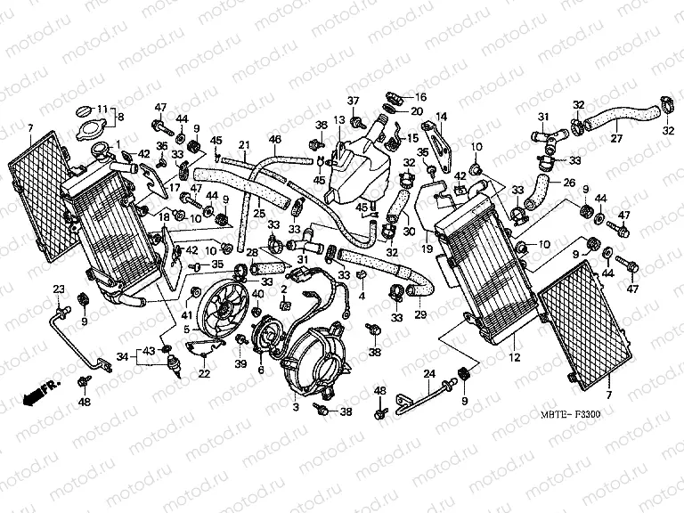 F-33 ​​RADIATOR