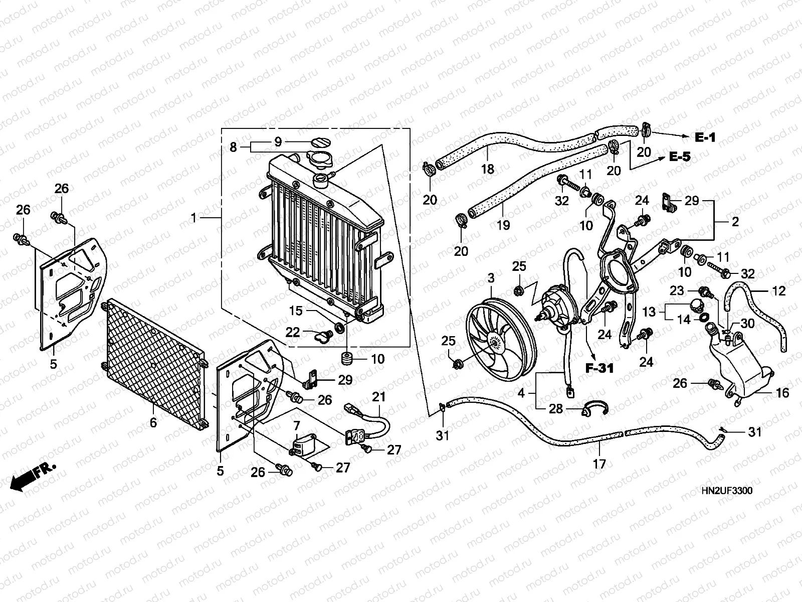 F-33 RADIATOR