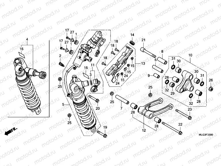 F-33 REAR CUSHION