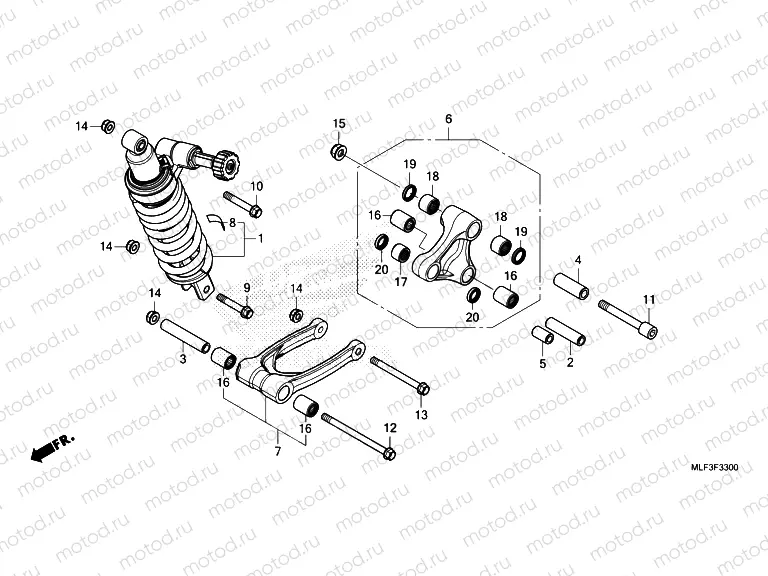F-33 REAR CUSHION