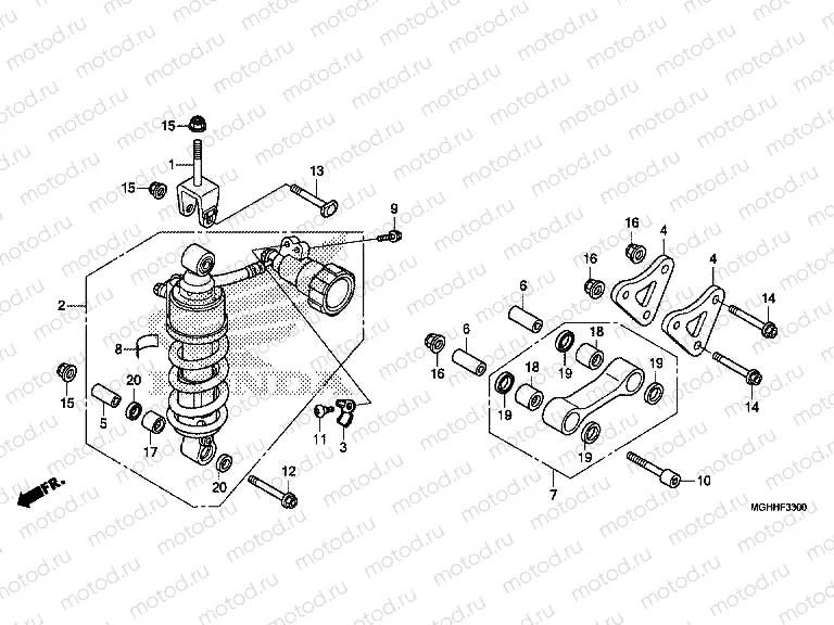 F-33 ​​REAR CUSHION