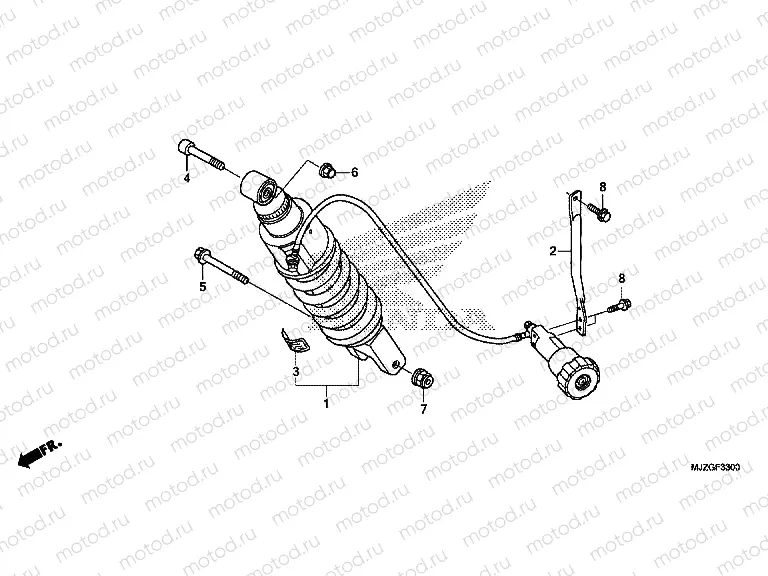 F-33 ​​REAR CUSHION