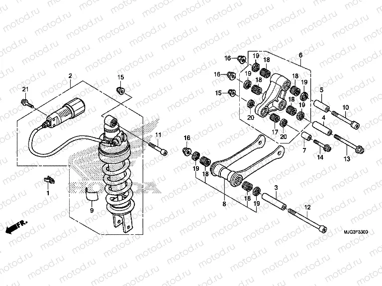 F-33 ​​REAR CUSHION