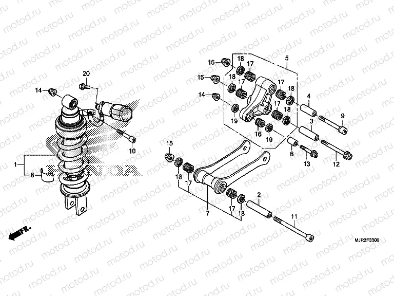 F-33 ​​REAR CUSHION