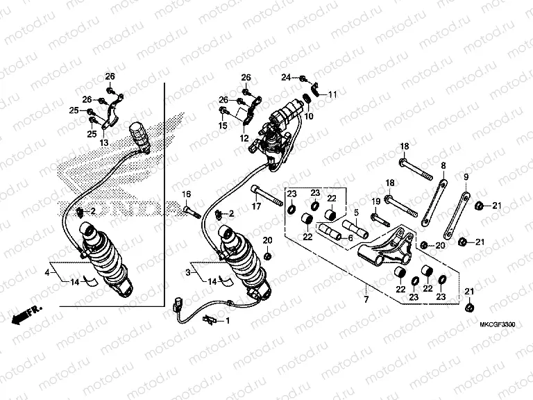 F-33 REAR CUSHION