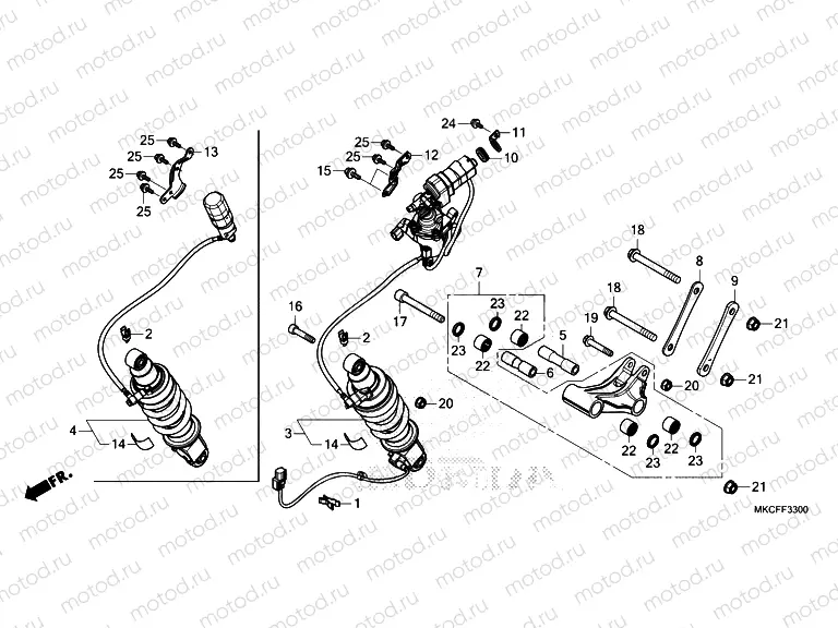 F-33 REAR CUSHION