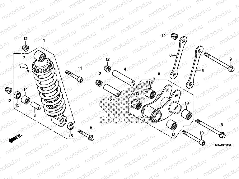 F-33 ​​REAR CUSHION
