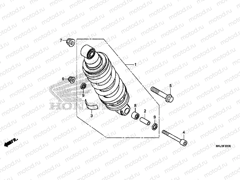 F-33 REAR CUSHION