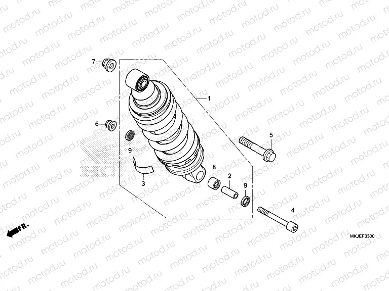 F-33 REAR CUSHION