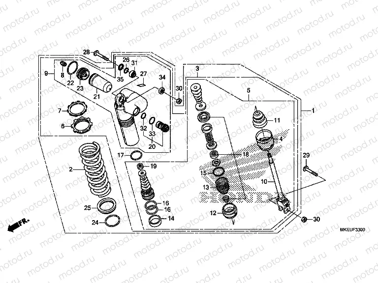 F-33 REAR CUSHION