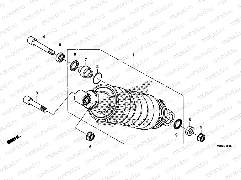 F-33 REAR CUSHION