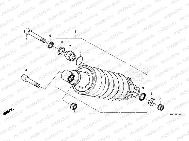 F-33 REAR CUSHION