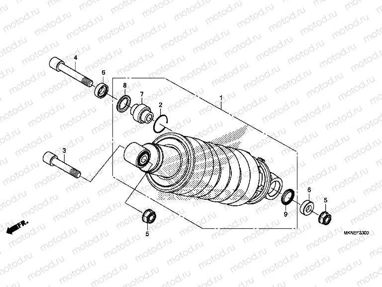 F-33 ​​REAR CUSHION