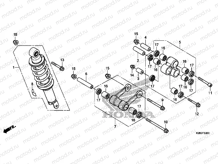 F-33 REAR CUSHION