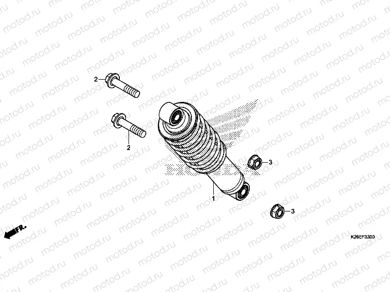 F-33 ​​REAR CUSHION