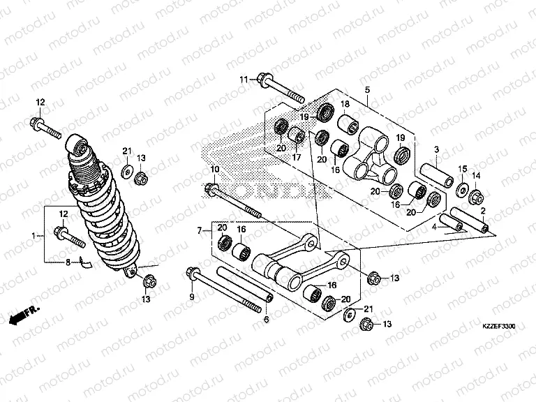 F-33 ​​REAR CUSHION