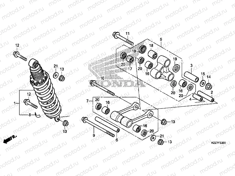 F-33 REAR CUSHION