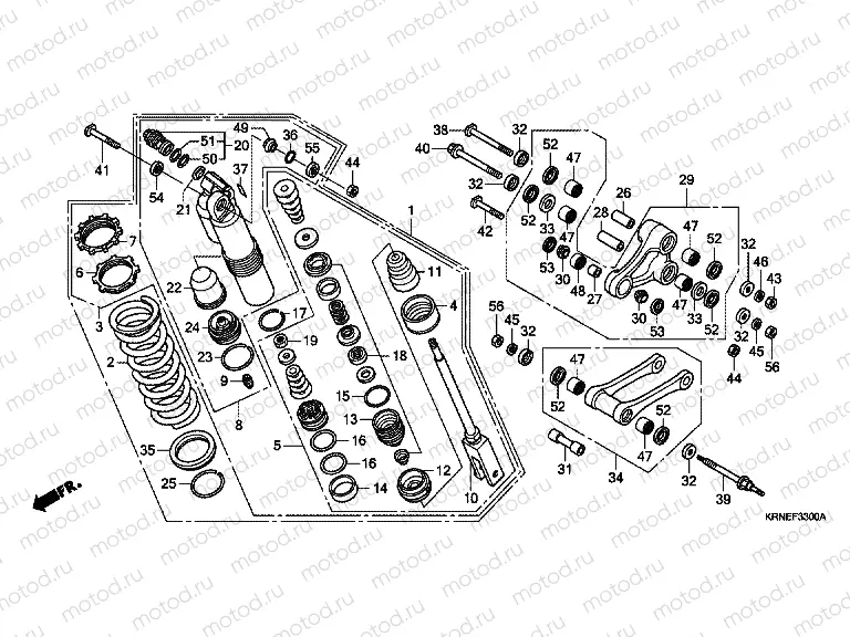 F-33 ​​REAR SHOCK ABSORBER