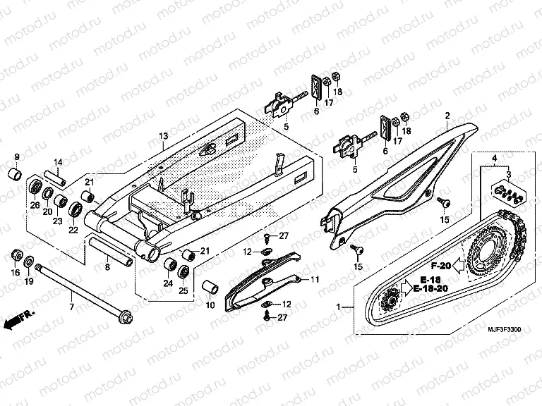 F-33 ​​SWING ARM