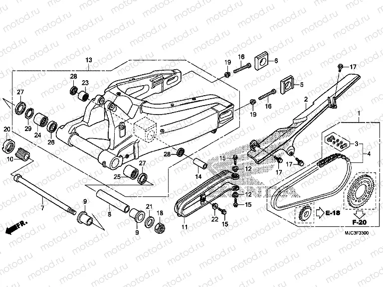 F-33 ​​SWING ARM