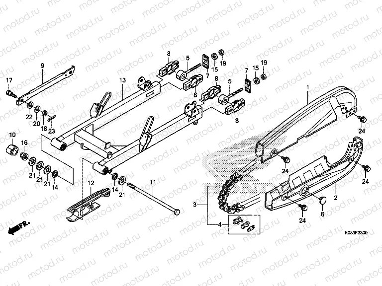 F-33 ​​SWING ARM