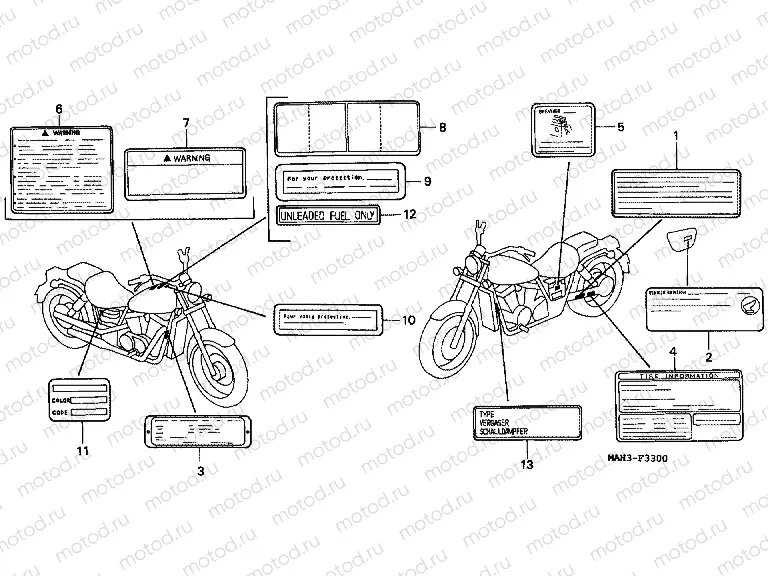 F-33 ​​WARNING LABEL