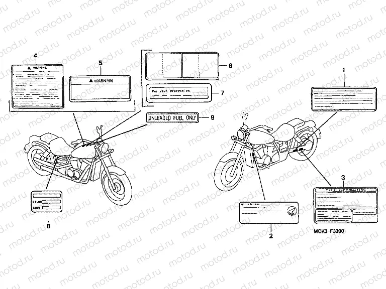 F-33 ​​WARNING LABEL