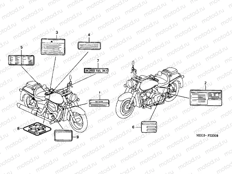F-33 ​​WARNING LABEL