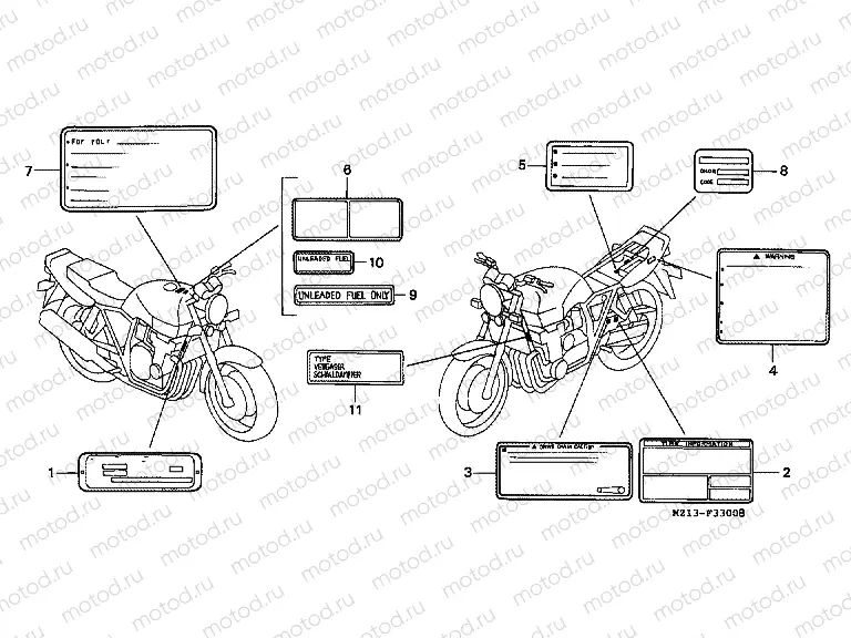 F-33 ​​WARNING LABEL