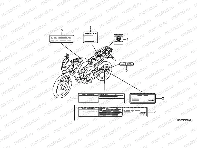 F-33 ​​WARNING LABEL