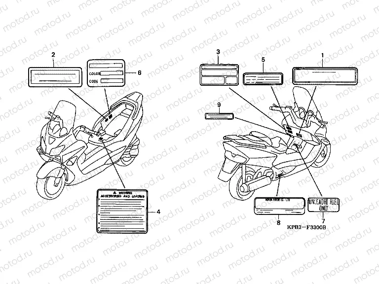 F-33 ​​WARNING LABEL
