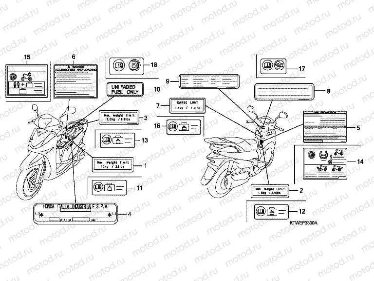 F-33 ​​WARNING LABEL