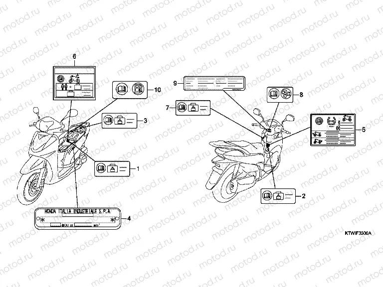 F-33 ​​WARNING LABEL