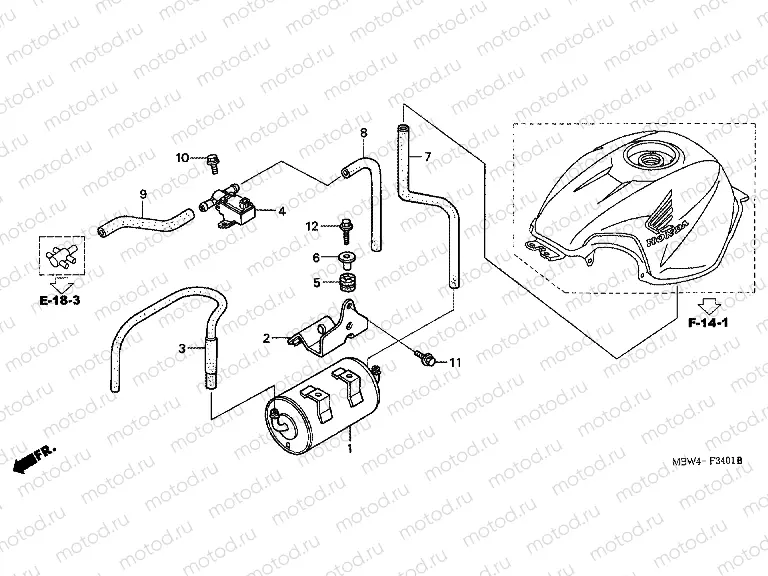 F-34-1 EVAP TANK (01 -06)