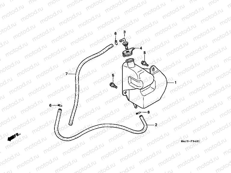 F-34-1 RESERVE FUEL TANK (ST1100A)