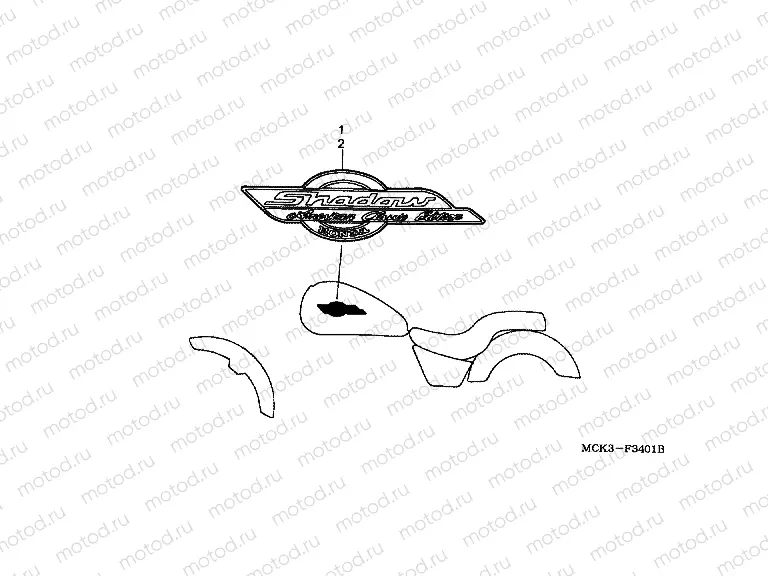 F-34-1 STRIP / SIGNAL (VT1100C2Y-ED, F)