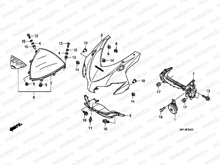 F-34-1 UPPER ENGINE HOUSING (2)