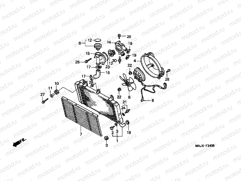 F-34 RADIATOR