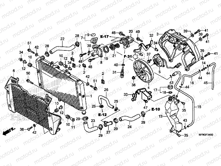 F-34 RADIATOR