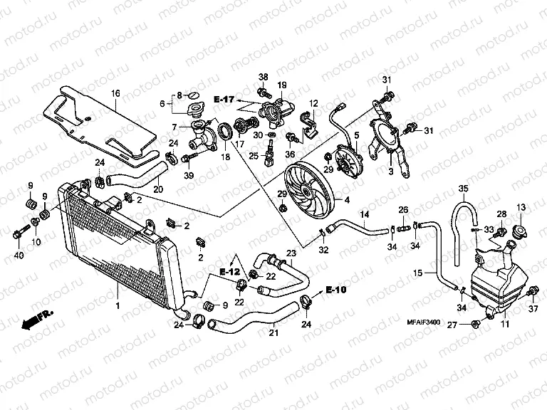 F-34 RADIATOR