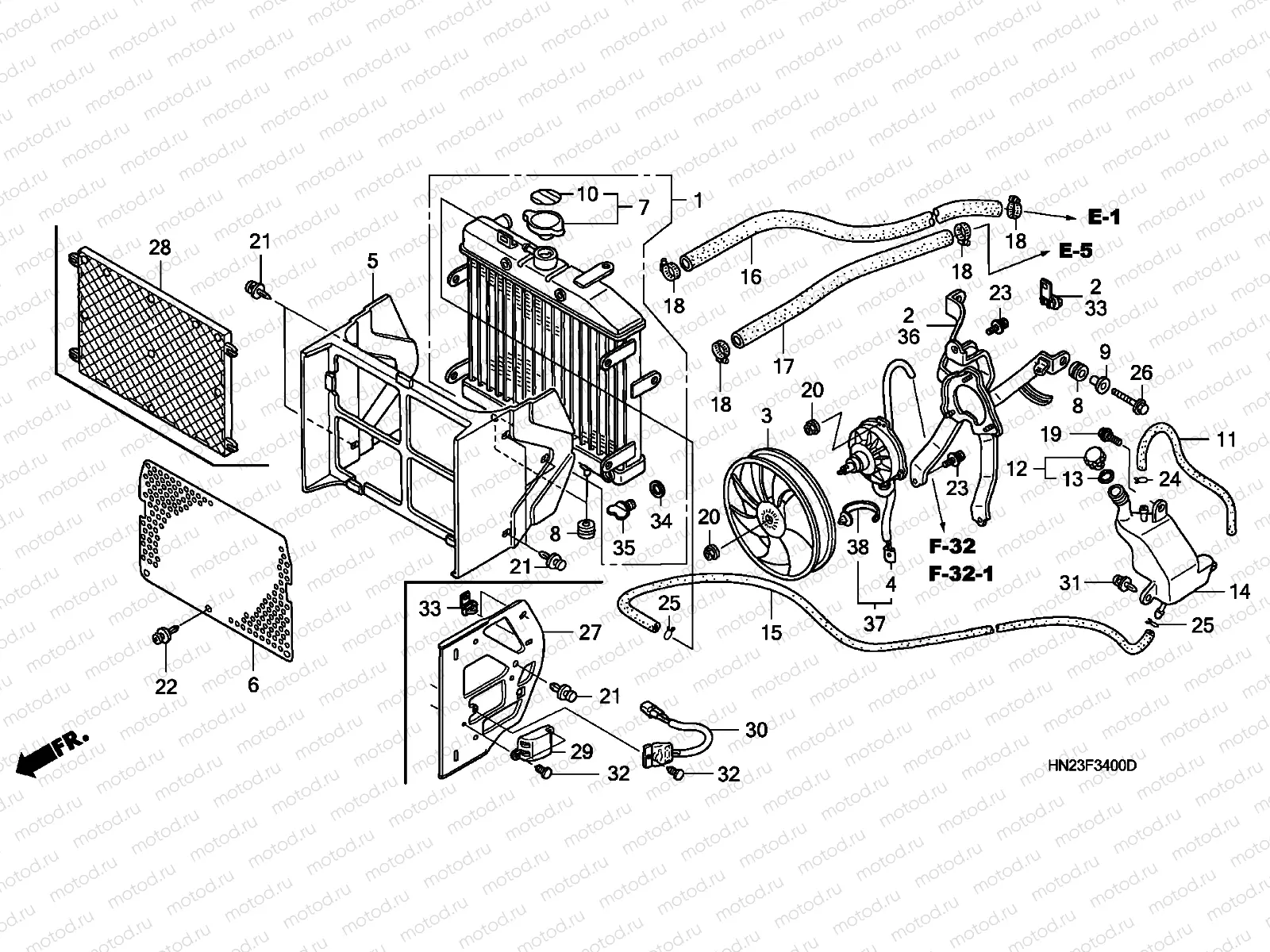 F-34 RADIATOR