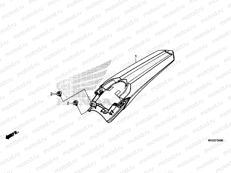 F-34 REAR FENDER